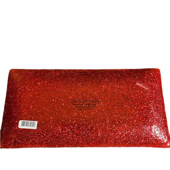 Bath & Body Works “Dream Big” glass tray in red glitter - Picture 2 of 6